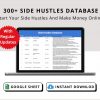 300+ Side Hustles Database